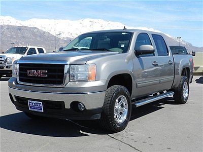 Crew cab slt sierra 4x4 5.3 vortec shortbed leather auto tow navigation