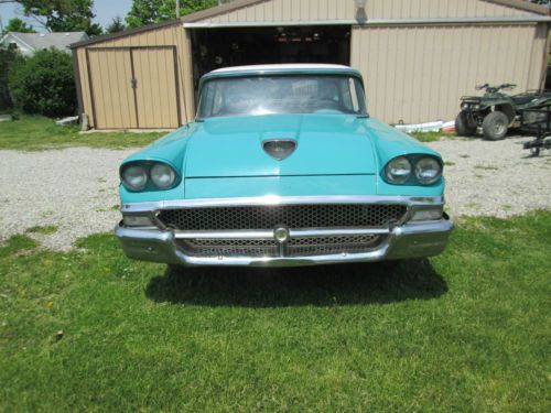 ford fairlane 500 four door hardtop  1958, US $5,500.00, image 2