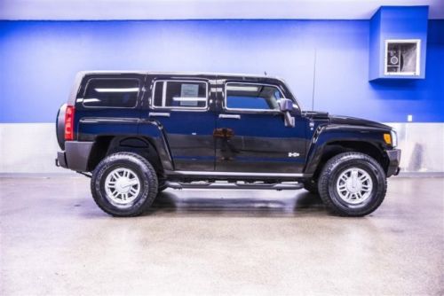 07 hummer h3 4x4 one 1 owner low miles 41k leather sunroof, power locks windows