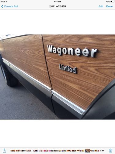 1987 Jeep Wagoneer Limited 4x4 4-Door 4.0 inline 6, image 4