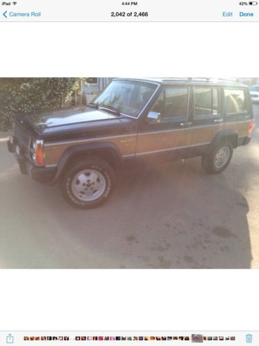 1987 Jeep Wagoneer Limited 4x4 4-Door 4.0 inline 6, image 5