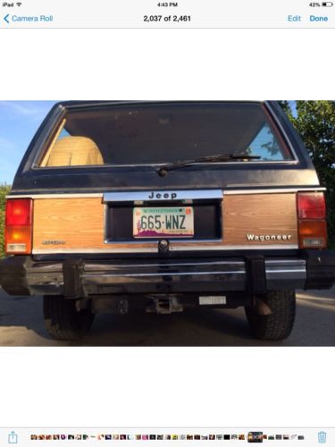 1987 Jeep Wagoneer Limited 4x4 4-Door 4.0 inline 6, image 8