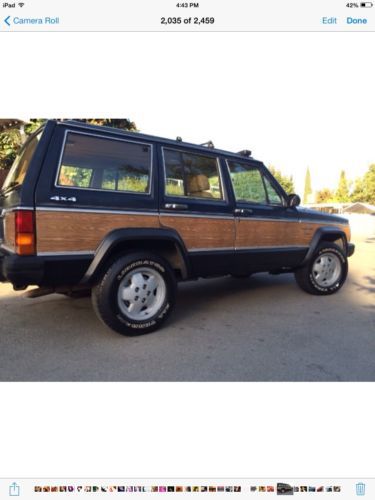 1987 Jeep Wagoneer Limited 4x4 4-Door 4.0 inline 6, image 9