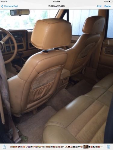 1987 Jeep Wagoneer Limited 4x4 4-Door 4.0 inline 6, image 10