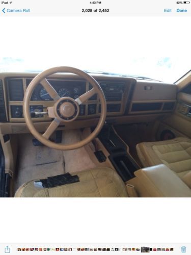 1987 Jeep Wagoneer Limited 4x4 4-Door 4.0 inline 6, image 13