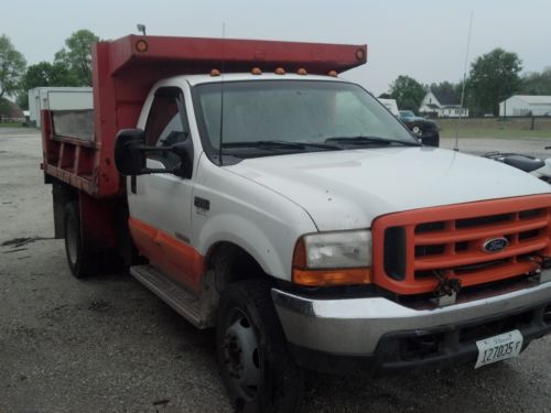 2000 f550 4wd dump truck