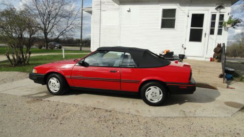 1992 chevy cavalier convertible