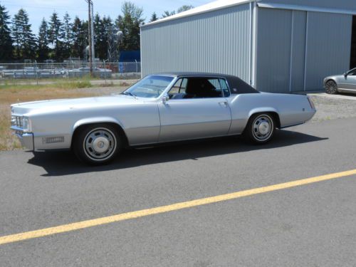 1967 cadillac eldorado 38k original miles 1 owner ,mint interior ,low reserve