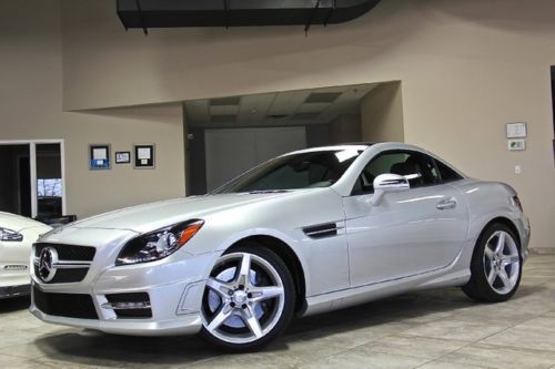 2012 mercedes benz slk350 sport navigation panoramic roof loaded $63k+msrp wow