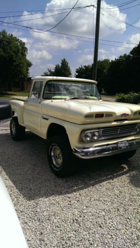 1960 chevrolet apache k1500 4x4 stepside