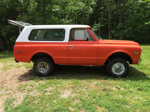 1971 chevrolet blazer base sport utility 2-door 4.8l