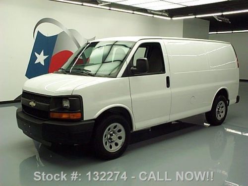 2010 chevy express cargo van 4.3l v6 a/c one owner 48k texas direct auto