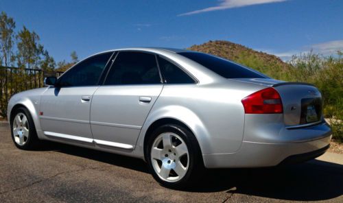 2001 audi a6 quattro rare 4.2l v8 sport package 30k actual miles wide body