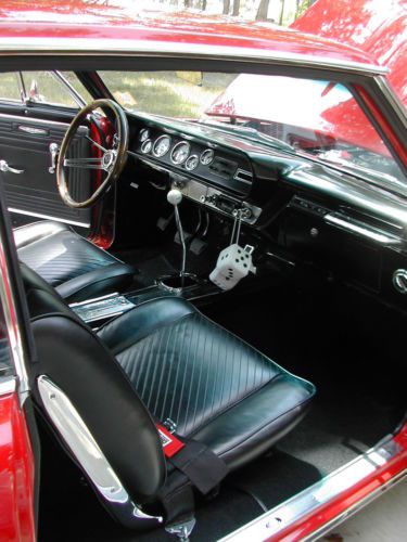 1965 Pontiac GTO, Red HT, 4 speed, tri power, restomod, image 5