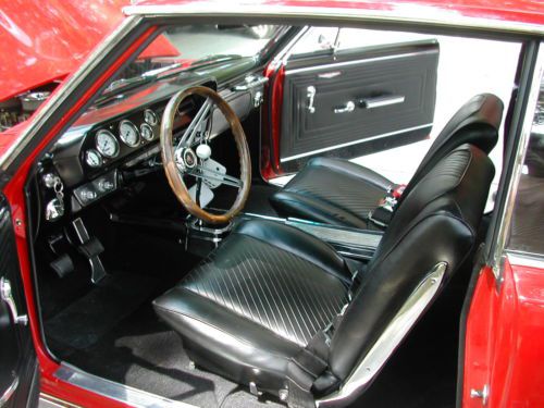 1965 Pontiac GTO, Red HT, 4 speed, tri power, restomod, image 12