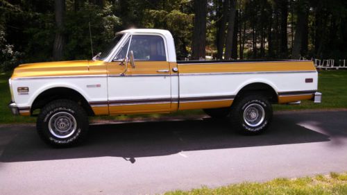 1971 chevy cheyenne 4x4 350 auto 1/2 ton 3-owner buy now $8600 or no reserve