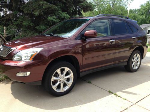 Lexus 350 rx, 2008, burgundy metallic with off white leather interior. nice!