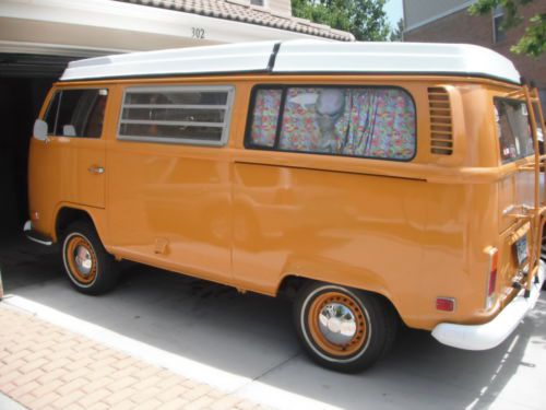 1972 vw campmobile - a real beauty - mechanically solid