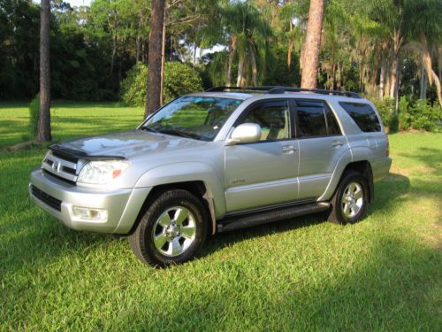 2005 toyota 4runner limited sport utility 4-door 4.0l