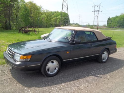 1993 saab 900 turbo convertible 2-door 2.0l