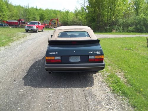1993 Saab 900 Turbo Convertible 2-Door 2.0L, image 7