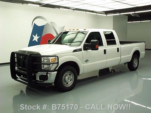 2012 ford f-250 crew diesel longbed tommy gate 67k mi texas direct auto