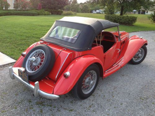 1954 54 mg mgtf td tf &#034;1500&#034; midget convertible original no reserve, all offers