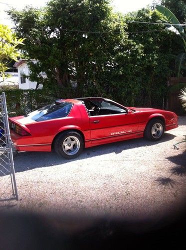 1986 camaro iroc-z z28 t-tops 305