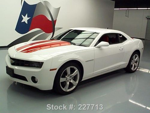 2010 chevy camaro lt2 rs htd leather 20&#034; wheels 42k mi texas direct auto