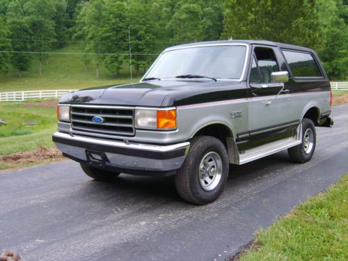 1990 ford bronco xlt v8 4wd