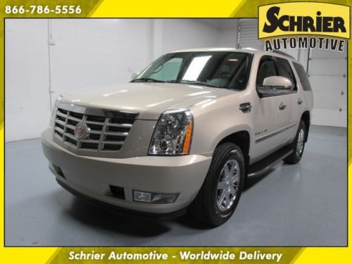 09 cadillac escalade awd ultra luxury collection blind spot monitor bose audio