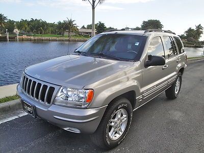 00 jeep grand cherokee limited*4x4*tow hitch*lthr*sunroof*fla fresh*no smoker*