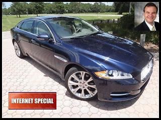 2014 jaguar xj 4dr  xjl portfolio, navigation, backup camera, factory warranty