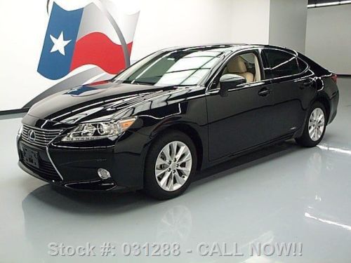 2013 lexus es300h hybrid luxury pkg sunroof nav 13k mi texas direct auto