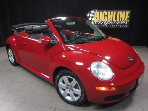 2007 vw beetle convertible, 2.5l 5-cyl, automatic, 1 owner