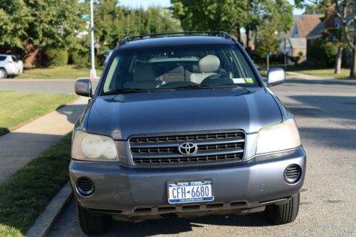 2003 toyota highlander limited sport utility 4-door 3.0l