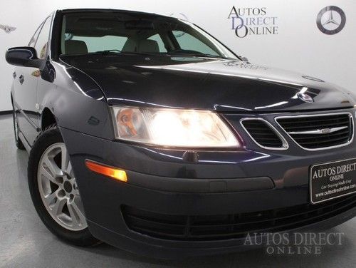 We finance 2007 saab 9-3 2.0t auto 80k clean carfax mroof lthrhtdsts cd warranty