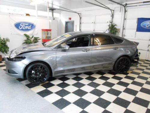 2013 Ford Fusion SE 15K NO RESERVE Salvage Rebuildable Damaged Repairable, image 3