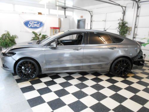 2013 Ford Fusion SE 15K NO RESERVE Salvage Rebuildable Damaged Repairable, image 4