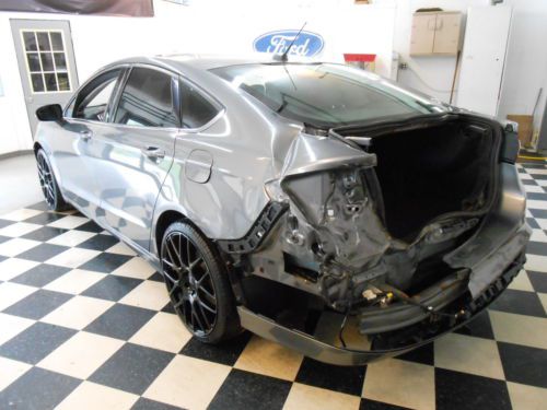 2013 Ford Fusion SE 15K NO RESERVE Salvage Rebuildable Damaged Repairable, image 5