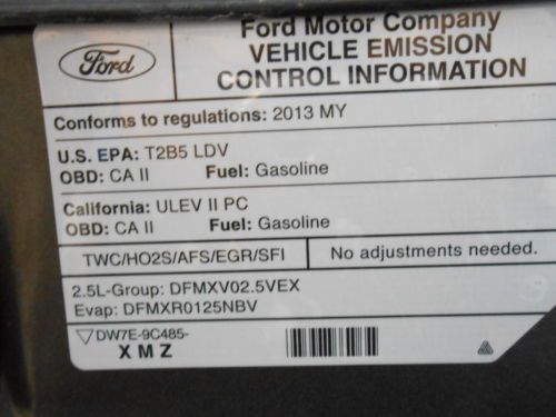 2013 Ford Fusion SE 15K NO RESERVE Salvage Rebuildable Damaged Repairable, image 44