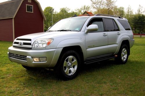 2005 toyota 4 runner limited, 4 wheel drive, 4.0 liter v6, auto trans, moonroof.