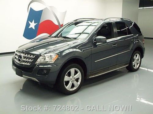 2011 mercedes-benz ml350 p1 sunroof nav rear cam 31k mi texas direct auto