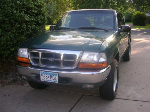 2000 ford ranger xlt extended cab pickup 4-door 3.0l