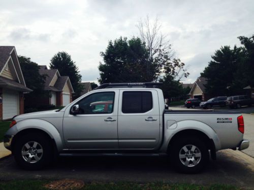 2007 nissan frontier nismo crew cab 4x4 silver