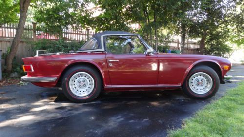 1973 triumph tr-6 | tr6 *classic british sports car*