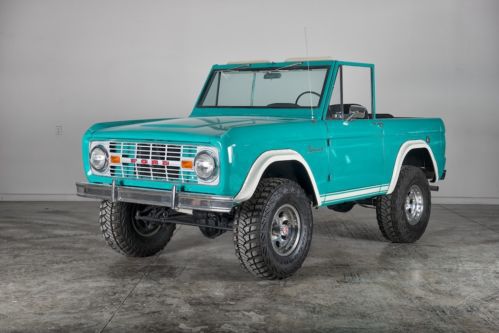 1966 ford bronco v8 recent restoration power steering power brakes turn key