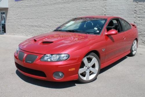 06 gto manual coupe 6.0l leather premium audio clean carfax 1 owner we finance