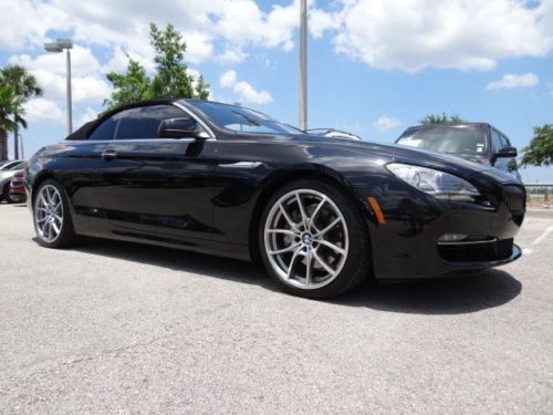 650i convertible 4.4l nav cd turbocharged keyless start rear wheel drive a/c abs