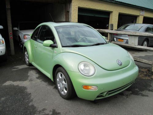 2002 volkswagen beetle glx hatchback 2-door 1.8l